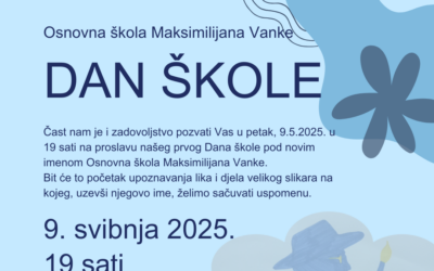 Pozivnica za Dan škole