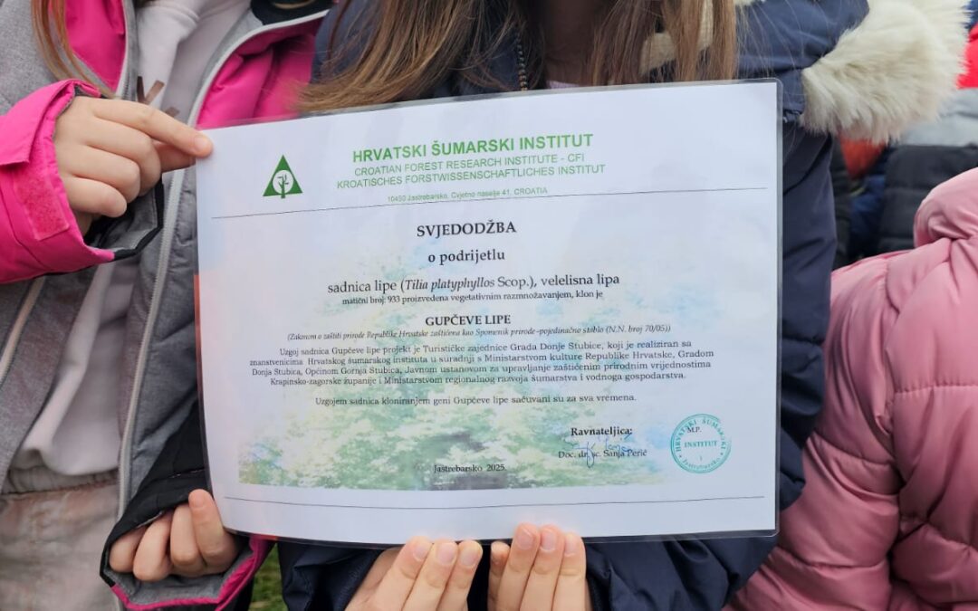 Projekt “Gupčeva lipa-zajedno sadimo budućnost”